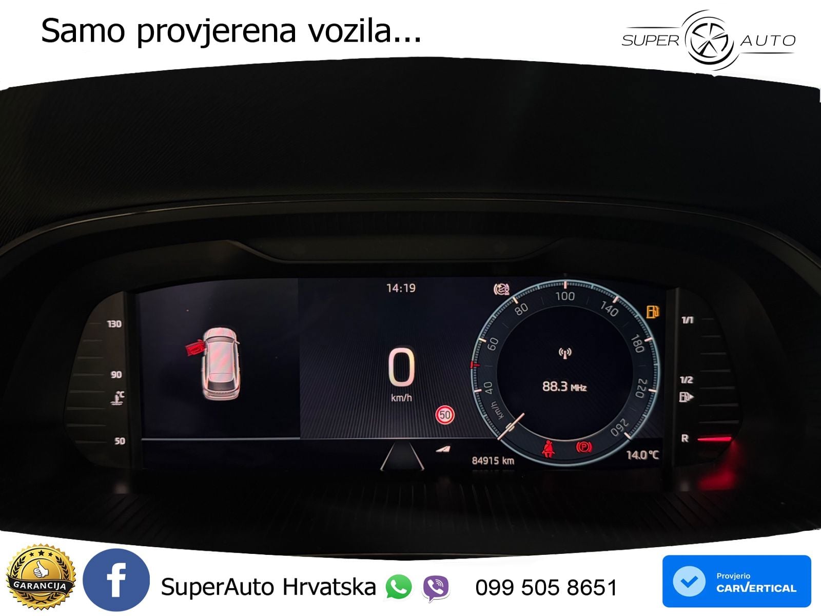 Škoda Octavia Combi 2.0 TDI (150 KS) DSG LED+GR SJED+ACC