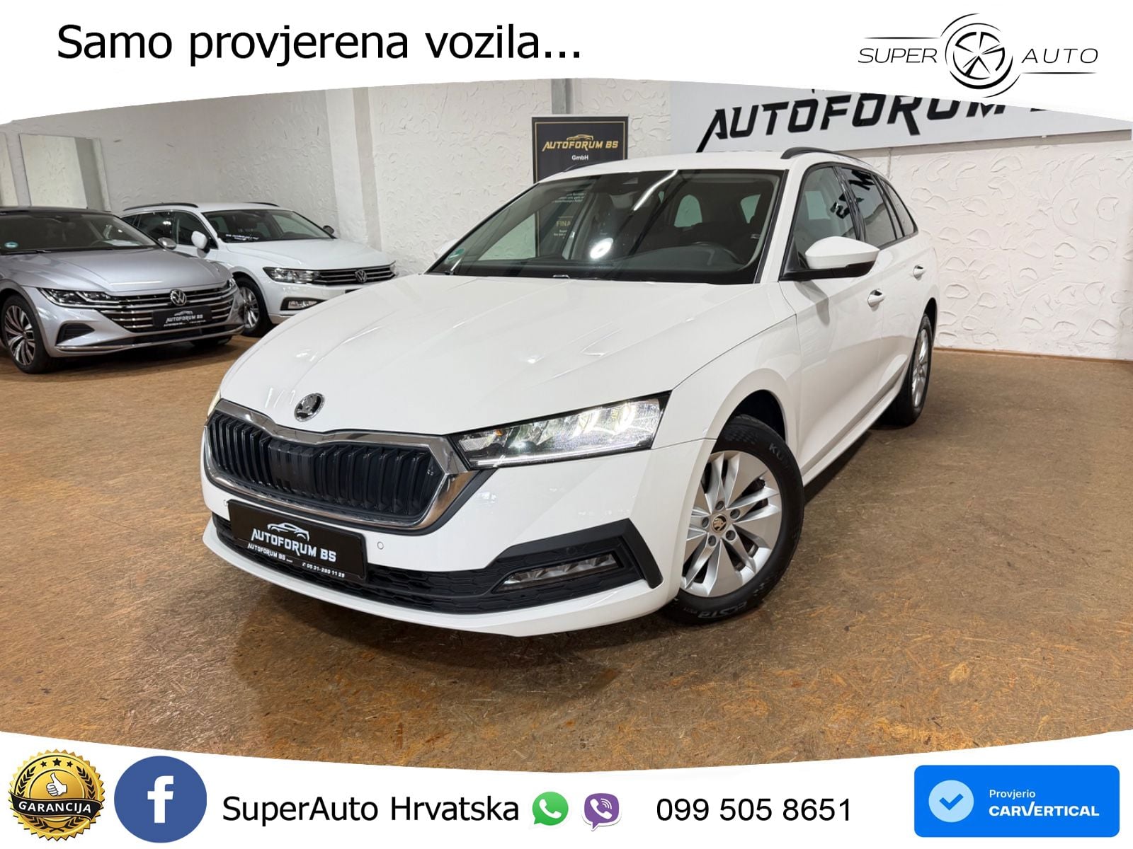 Škoda Octavia Combi 2.0 TDI (150 KS) DSG LED+GR SJED+ACC