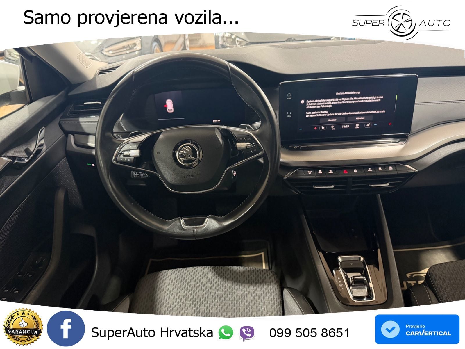 Škoda Octavia Combi 2.0 TDI (150 KS) DSG LED+GR SJED+ACC