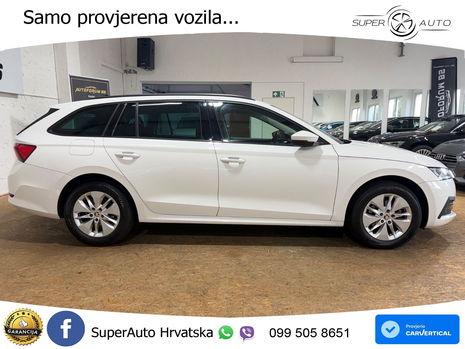 Škoda Octavia Combi 2.0 TDI (150 KS) DSG LED+GR SJED+ACC