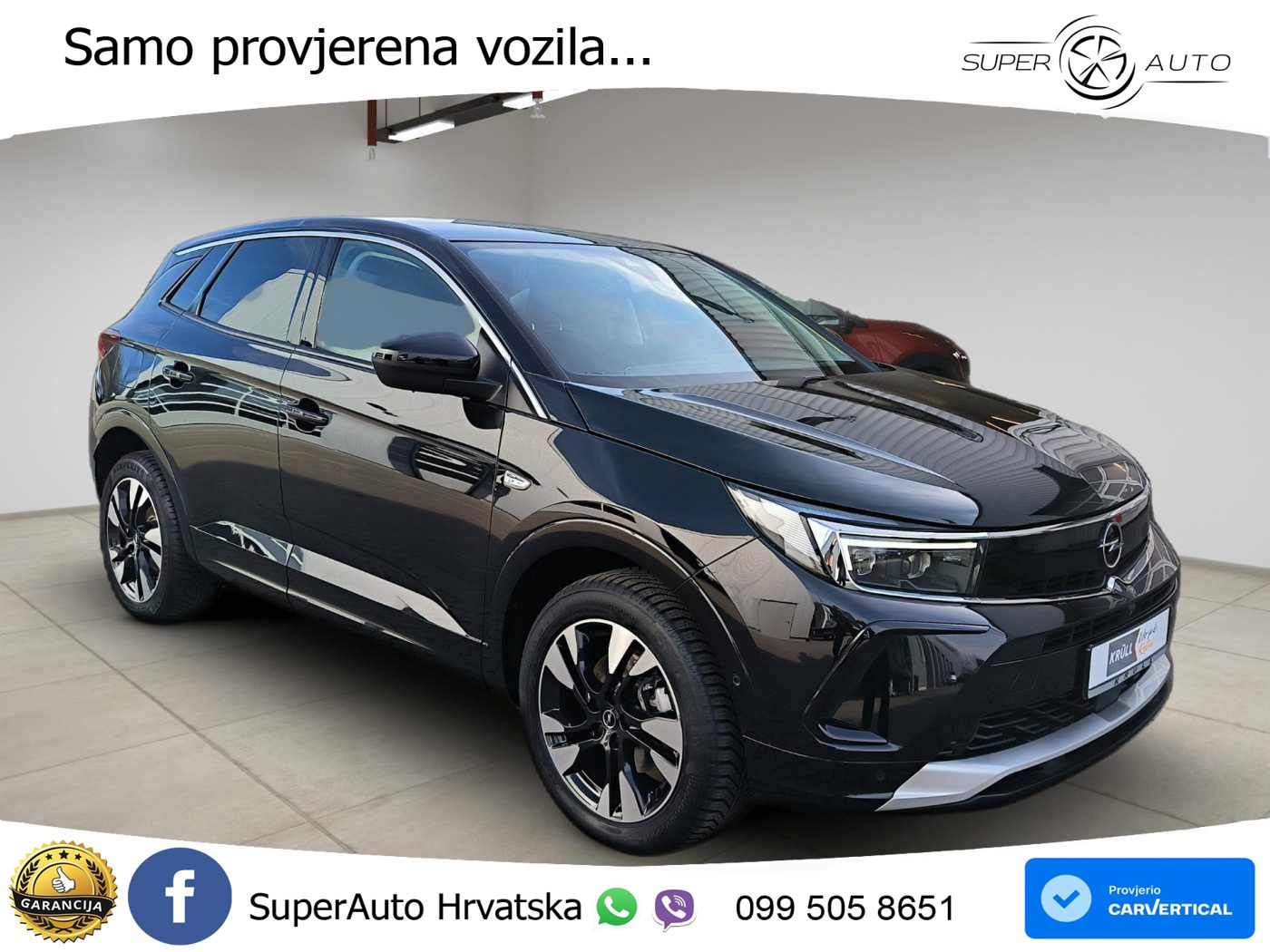 Opel Grandland 1.2i Turbo (130 KS) Automatic Elegance LED+GR SJED+ACC
