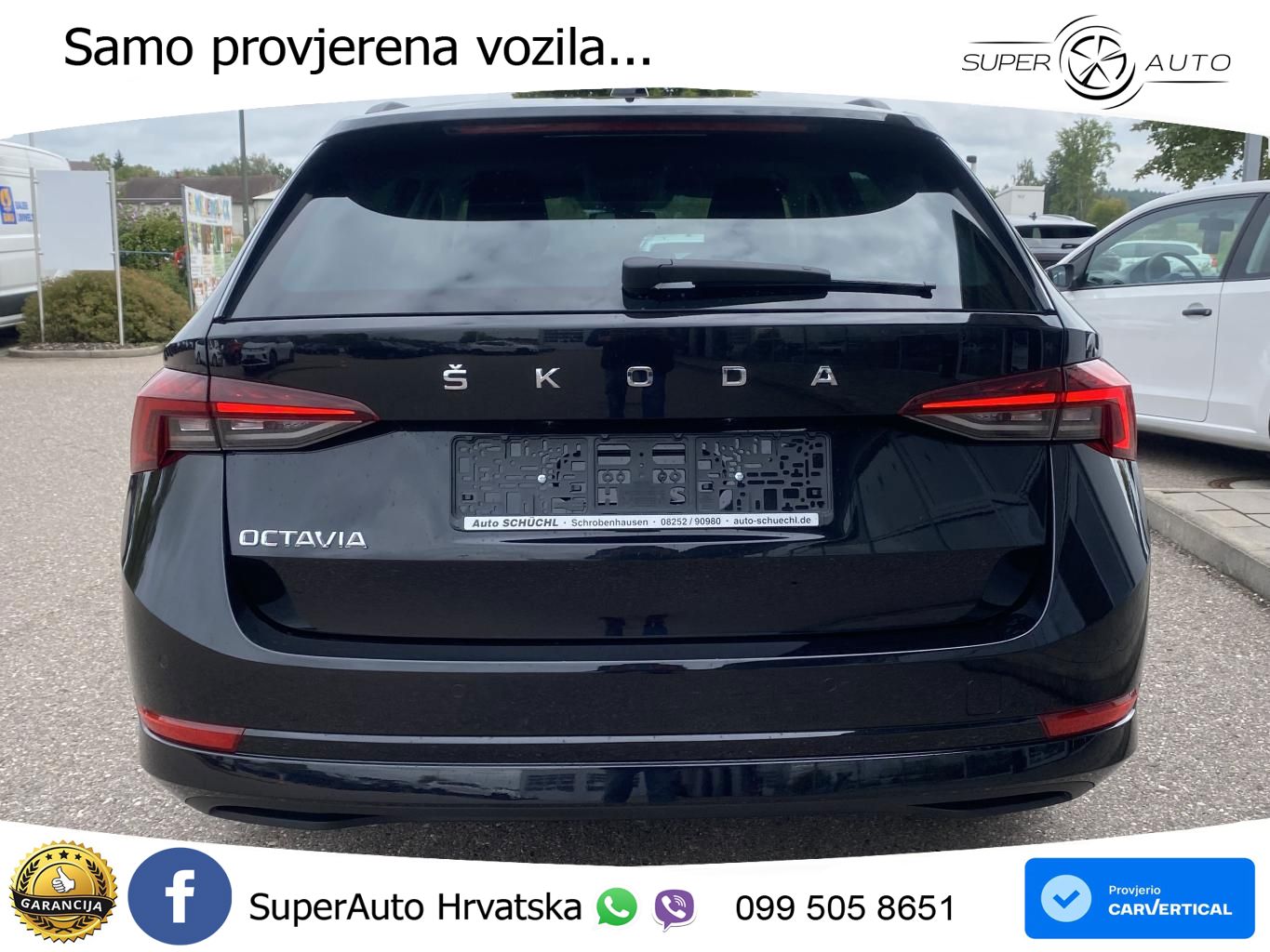 Škoda Octavia Combi 2.0 TDI (150 KS) DSG LED+GR SJED+ACC