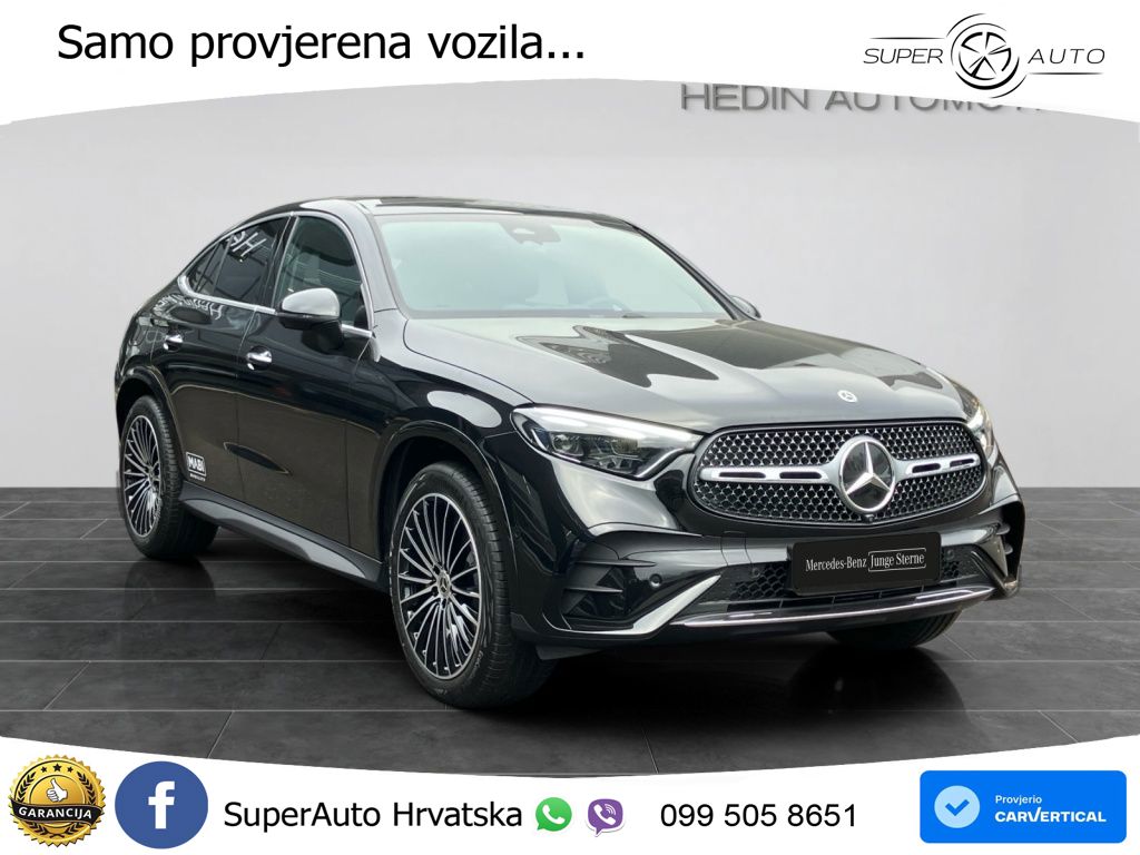 Mercedes GLC Coupe 220d (197 KS) 4MATIC 9G-TRONIC AMG ACC+GR SJED+360+PANO