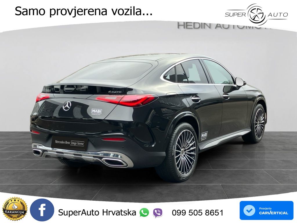 Mercedes GLC Coupe 220d (197 KS) 4MATIC 9G-TRONIC AMG ACC+GR SJED+360+PANO