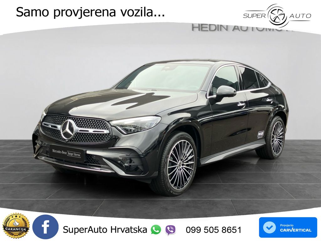Mercedes GLC Coupe 220d (197 KS) 4MATIC 9G-TRONIC AMG ACC+GR SJED+360+PANO