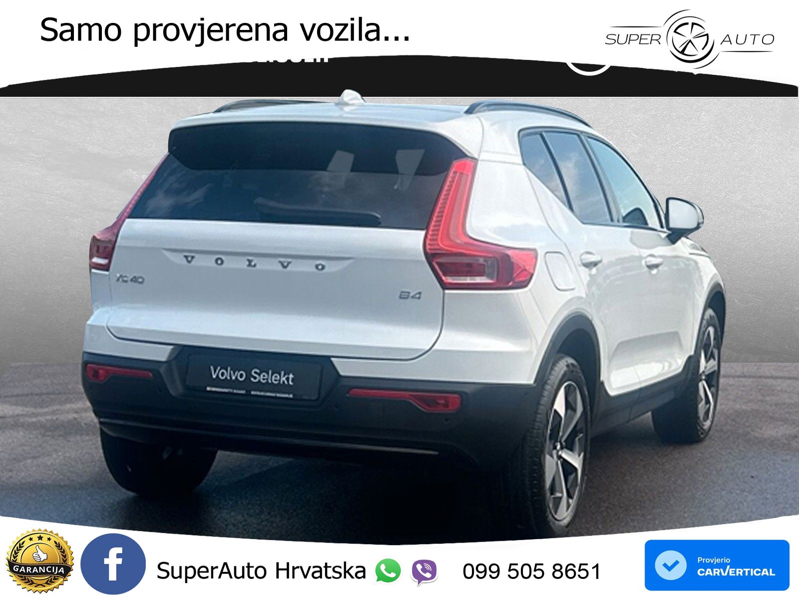 Volvo XC40 2.0 B4 197 KS Automatic LED+GR SJED+ACC