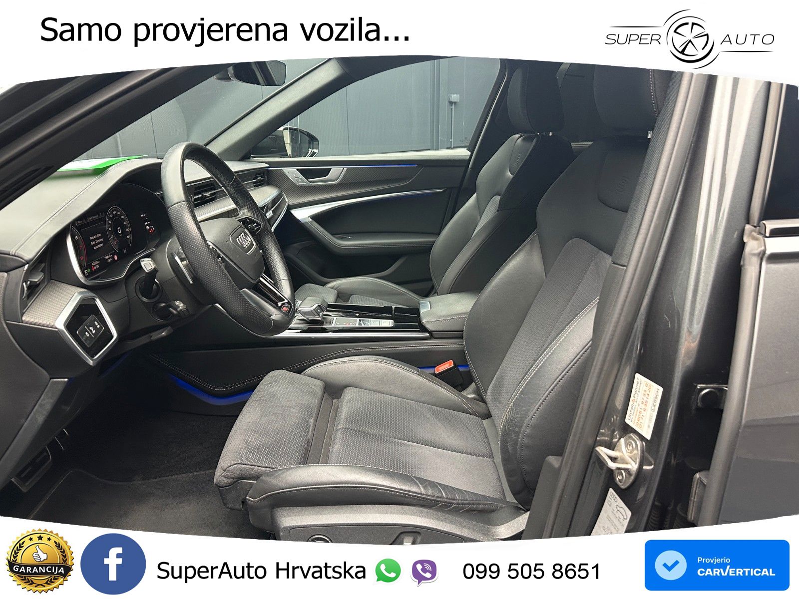Audi A6 55 TFSI V6 (340 KS) quattro S tronic S line LED+GR SJED+ACC