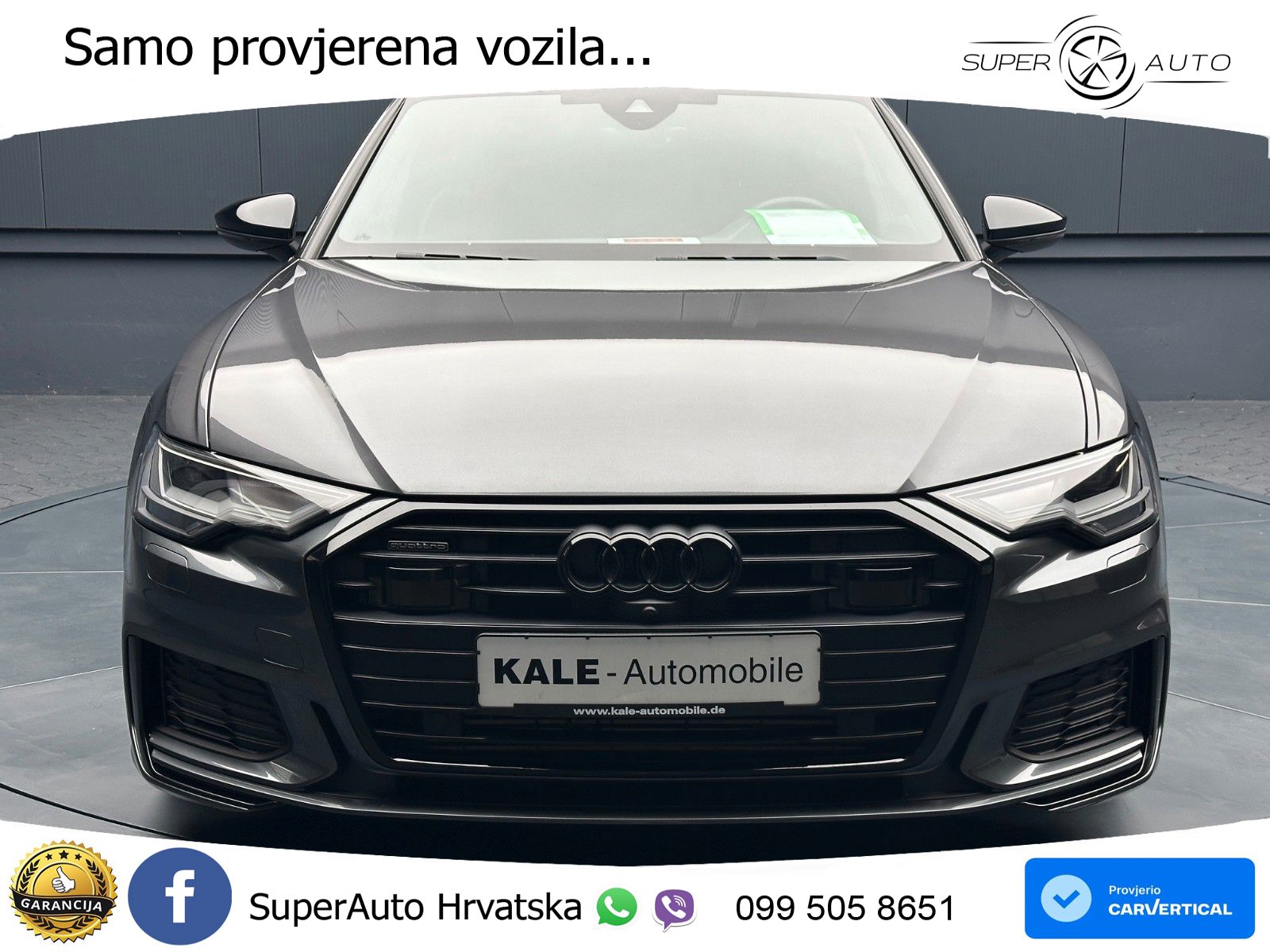 Audi A6 55 TFSI V6 (340 KS) quattro S tronic S line LED+GR SJED+ACC