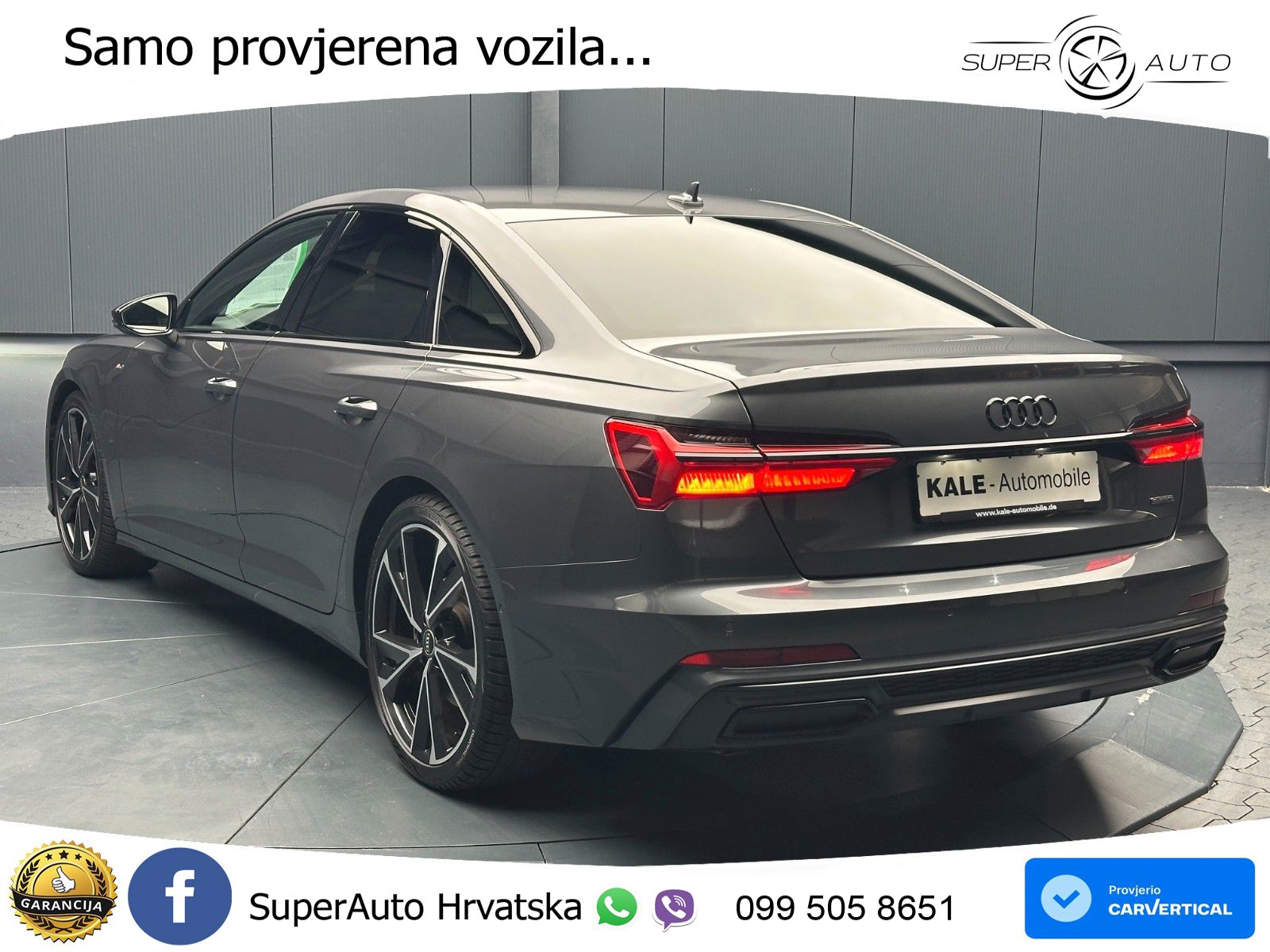 Audi A6 55 TFSI V6 (340 KS) quattro S tronic S line LED+GR SJED+ACC