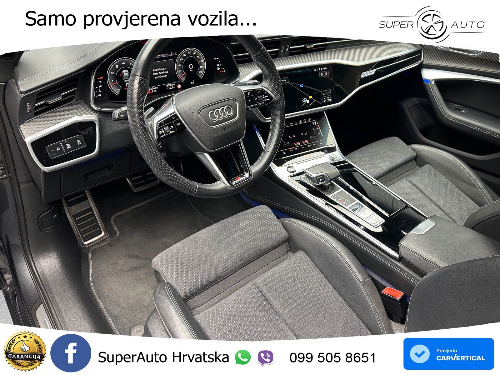 Audi A6 55 TFSI V6 (340 KS) quattro S tronic S line LED+GR SJED+ACC