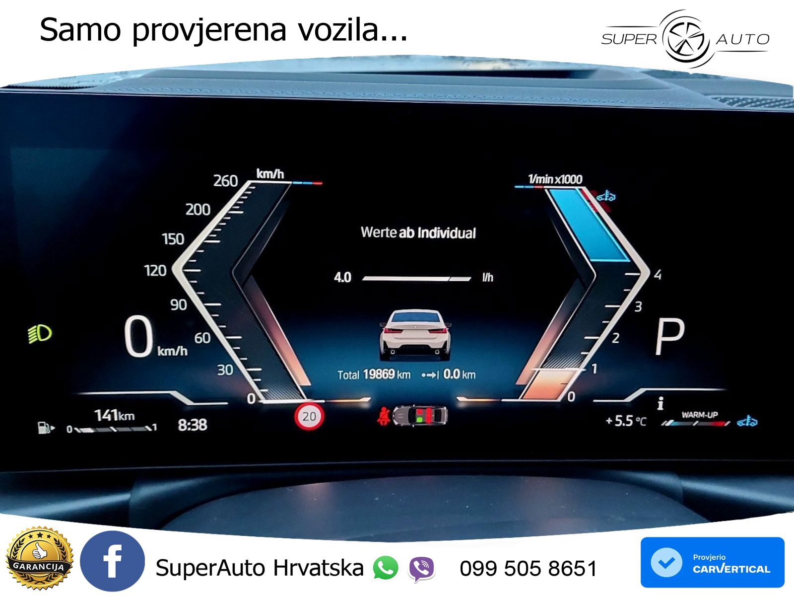 BMW 320i (184 KS) Steptronic M Sport LED+GR SJED+ACC