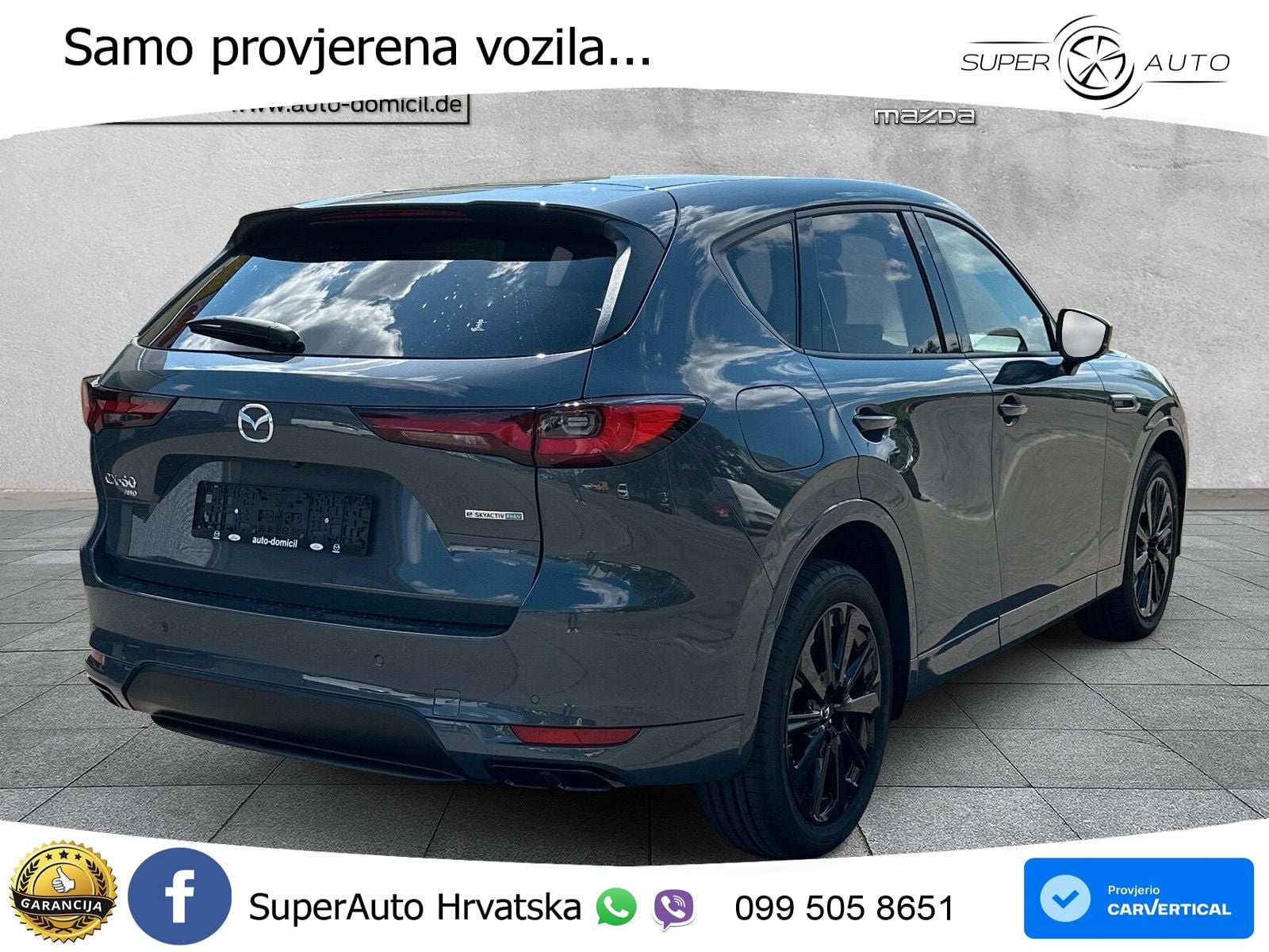 Mazda CX-60 2.5 e-Skyactiv (328 KS) AWD Automatic LED+GR SJED+ACC