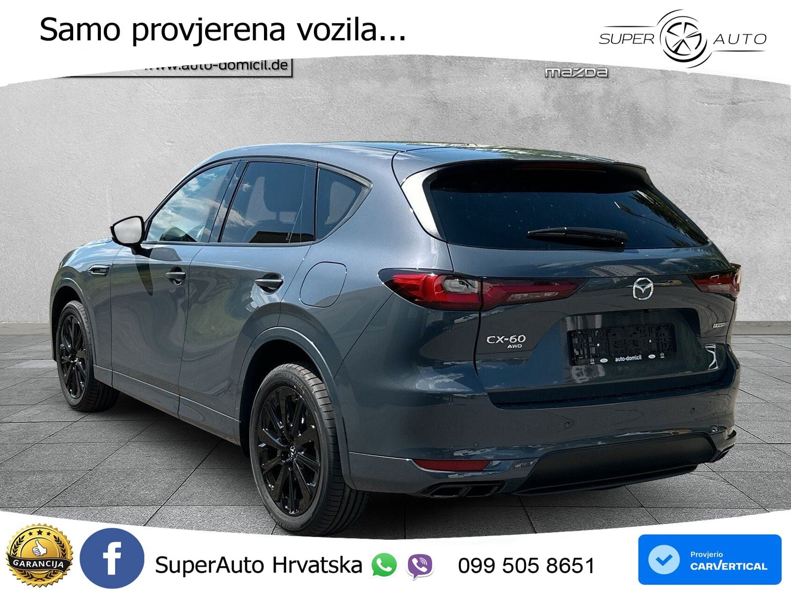 Mazda CX-60 2.5 e-Skyactiv (328 KS) AWD Automatic LED+GR SJED+ACC