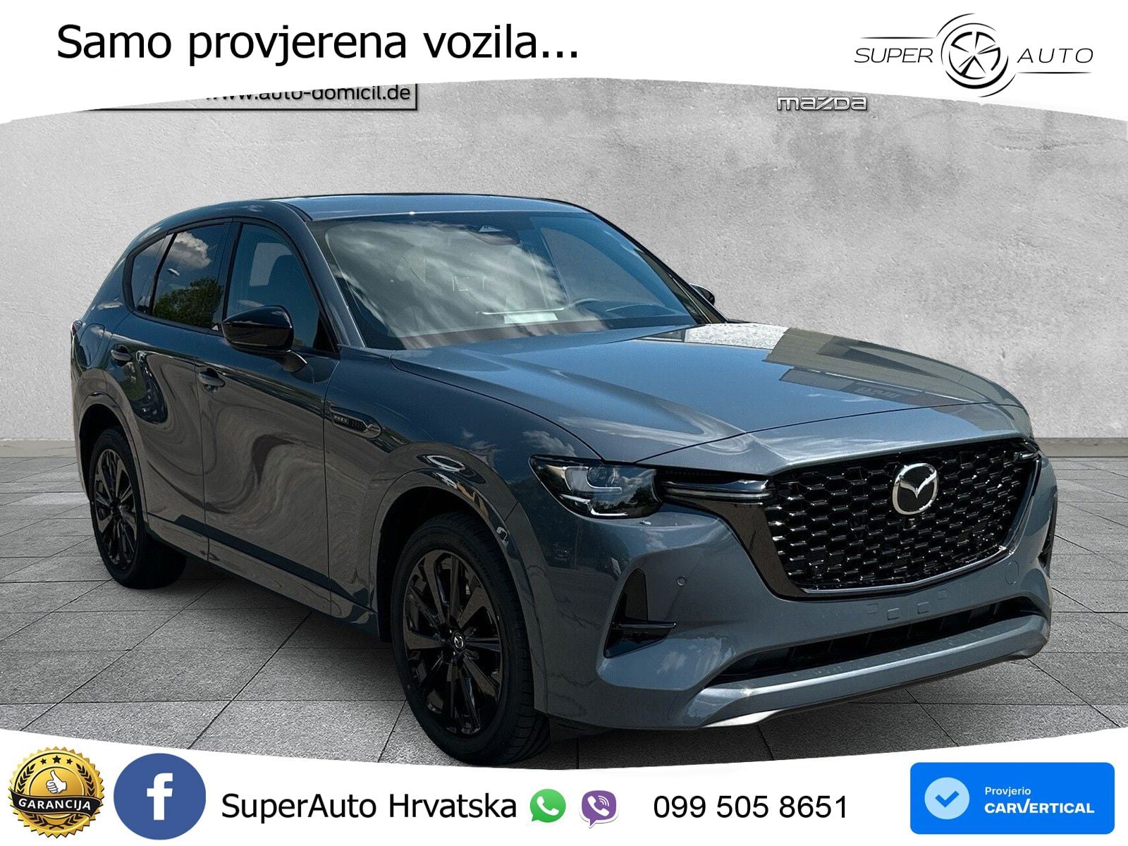 Mazda CX-60 2.5 e-Skyactiv (328 KS) AWD Automatic LED+GR SJED+ACC