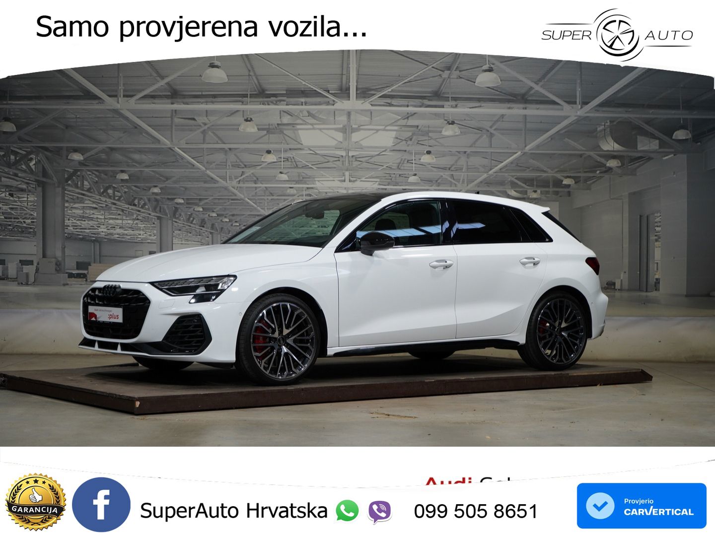 Audi S3 2.0 TFSI (333 KS) quattro S tronic MATRIX+GR SJED+KAM