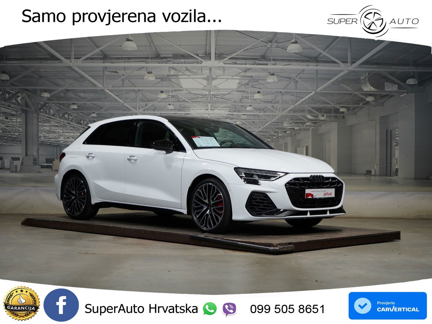 Audi S3 2.0 TFSI (333 KS) quattro S tronic MATRIX+GR SJED+KAM