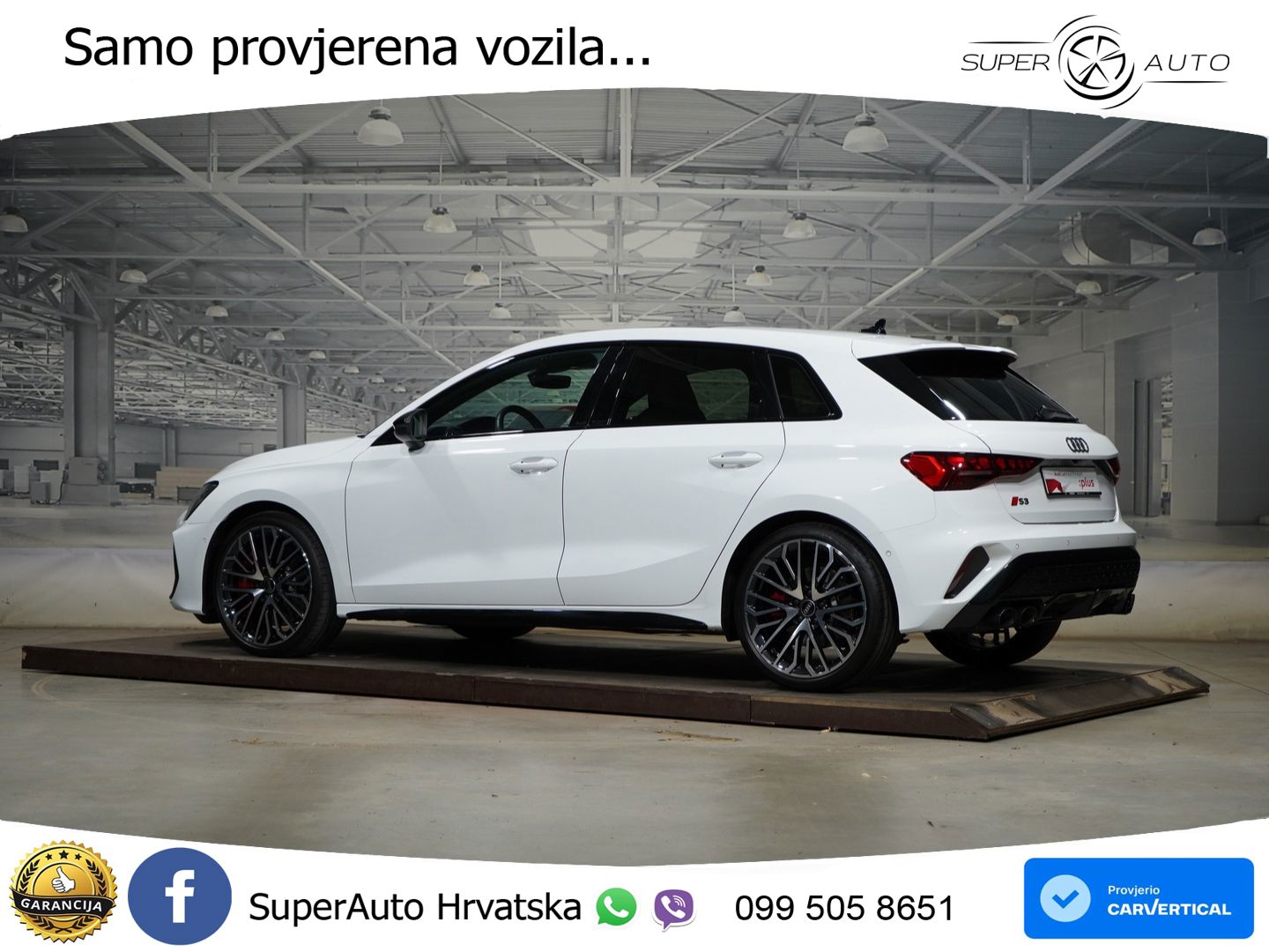 Audi S3 2.0 TFSI (333 KS) quattro S tronic MATRIX+GR SJED+KAM