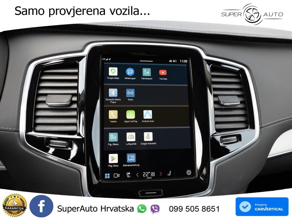 Volvo XC90 2.0 B5 Diesel AWD Automatic LED+GR SJED+ACC