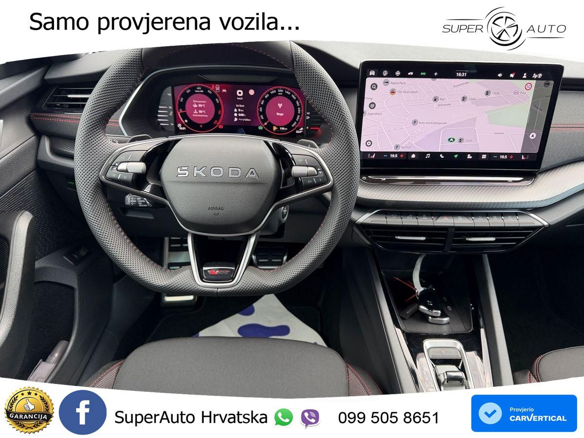 Škoda Octavia Combi RS 2.0 TSI (265 KS) DSG MATRIX+GR SJED+KAM