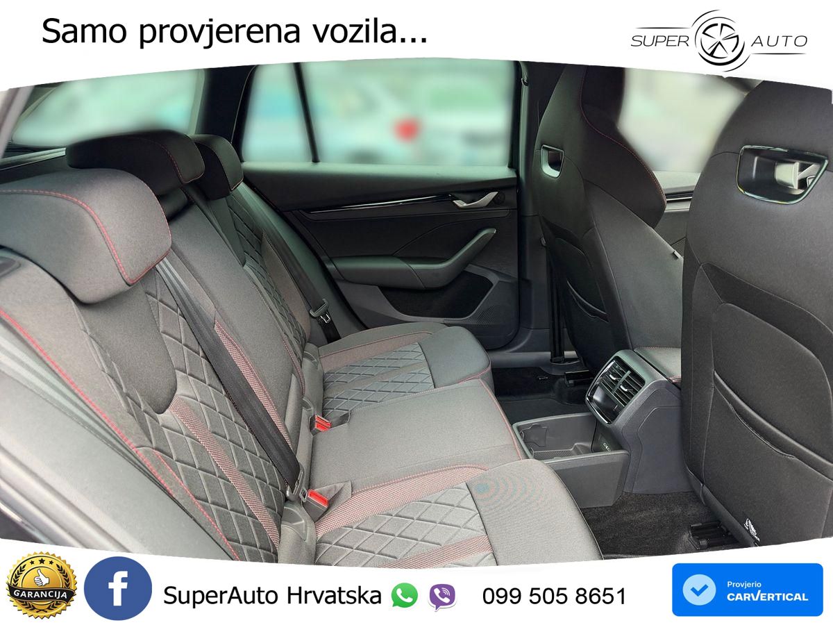 Škoda Octavia Combi RS 2.0 TSI (265 KS) DSG MATRIX+GR SJED+KAM