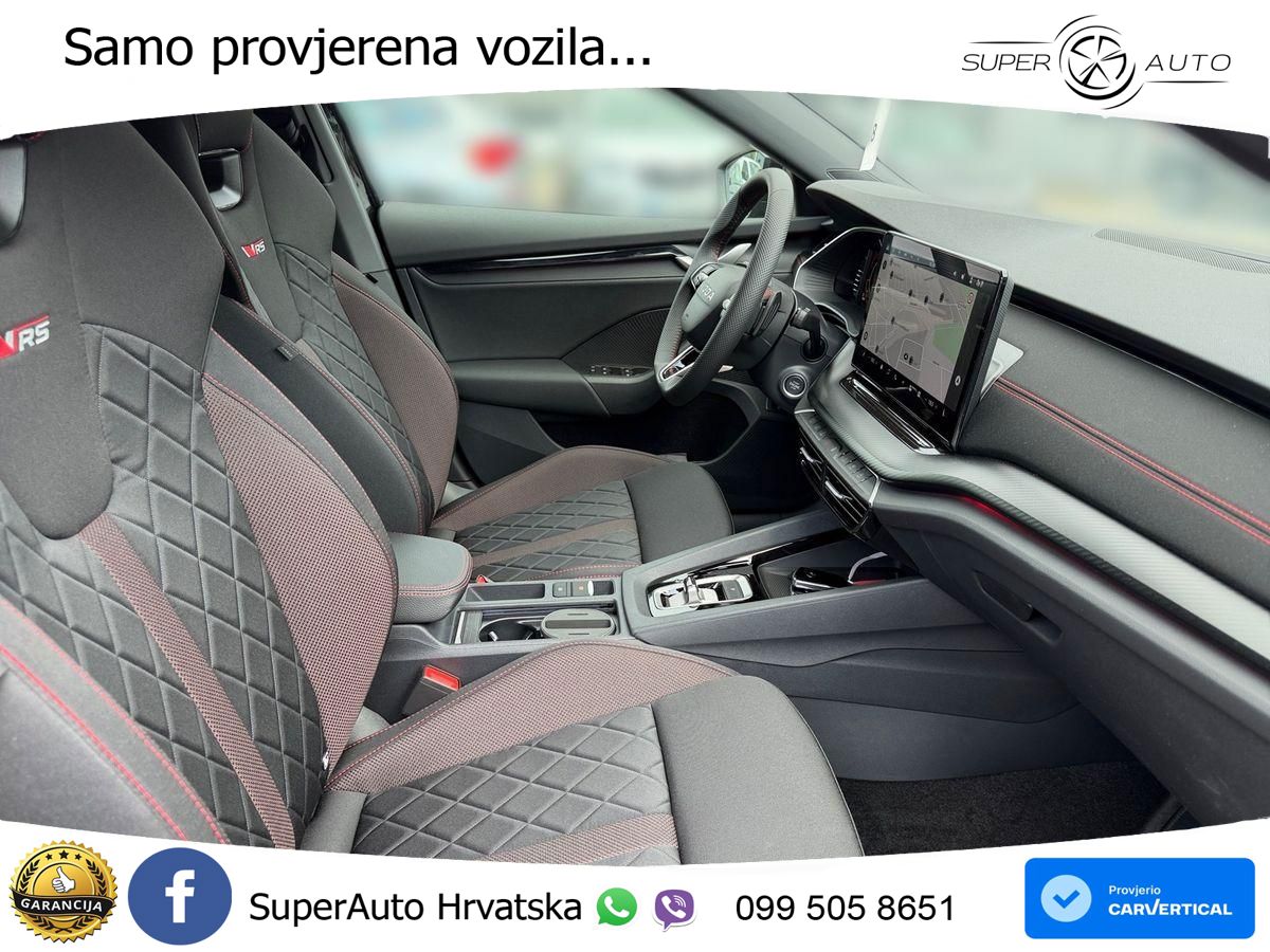 Škoda Octavia Combi RS 2.0 TSI (265 KS) DSG MATRIX+GR SJED+KAM