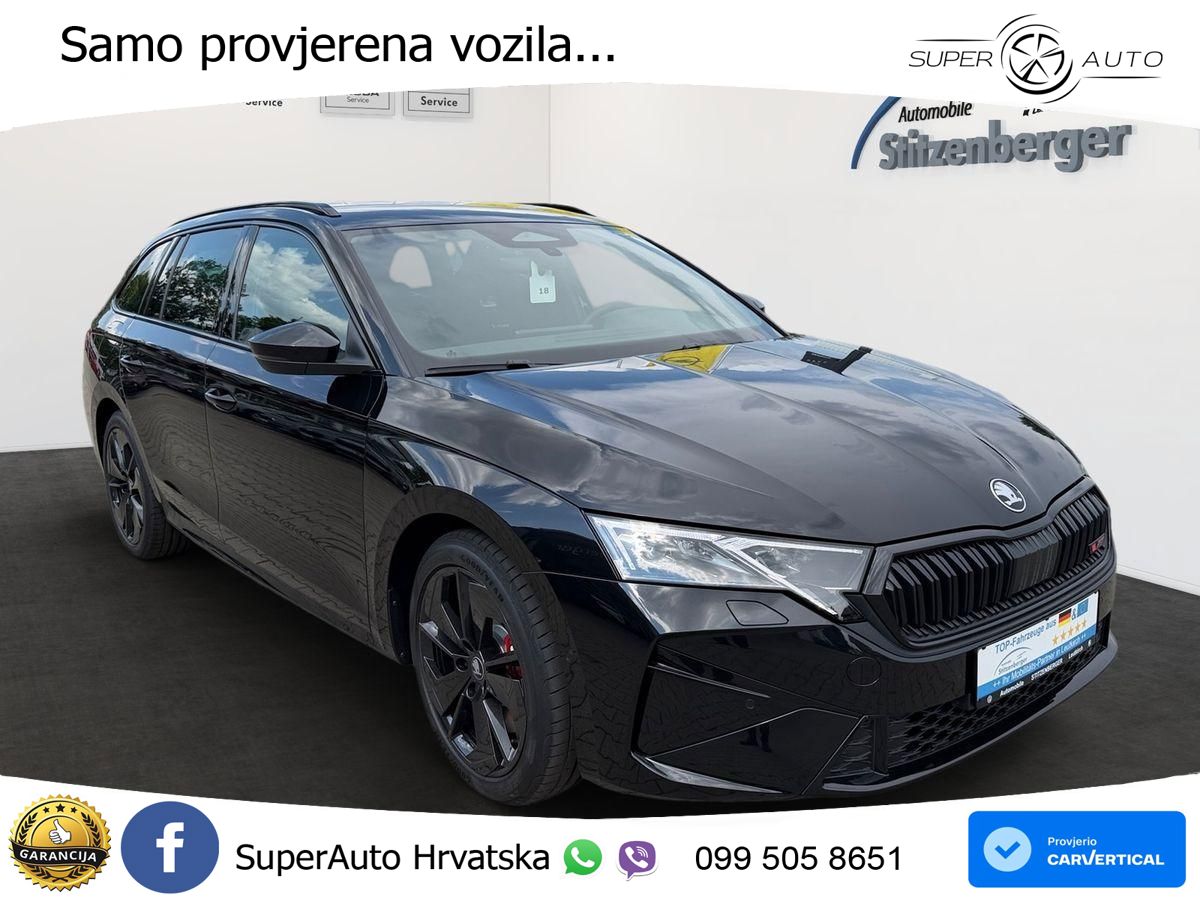 Škoda Octavia Combi RS 2.0 TSI (265 KS) DSG MATRIX+GR SJED+KAM