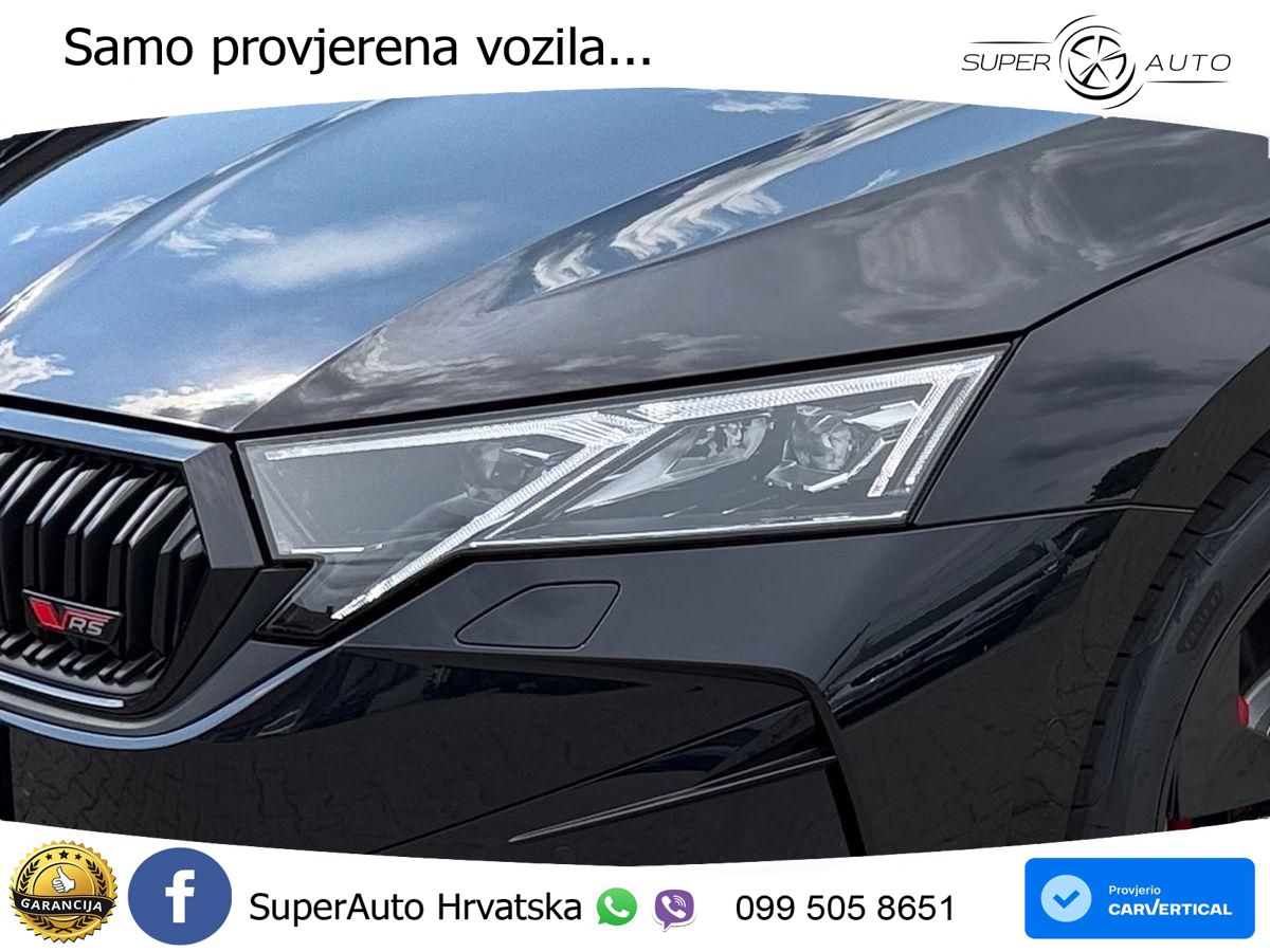 Škoda Octavia Combi RS 2.0 TSI (265 KS) DSG MATRIX+GR SJED+KAM