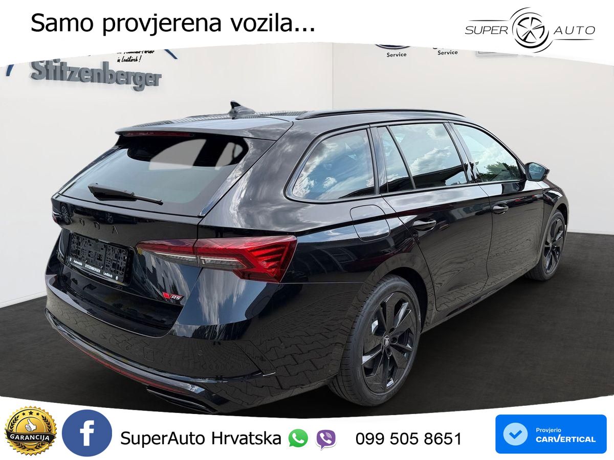 Škoda Octavia Combi RS 2.0 TSI (265 KS) DSG MATRIX+GR SJED+KAM