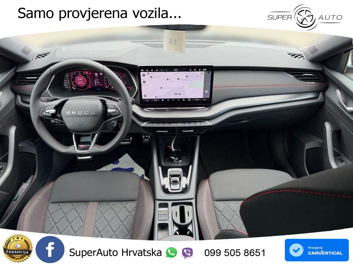 Škoda Octavia Combi RS 2.0 TSI (265 KS) DSG MATRIX+GR SJED+KAM