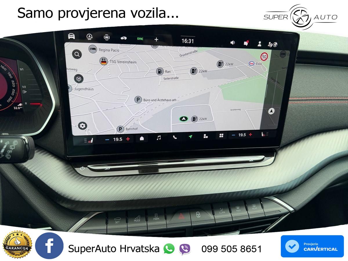 Škoda Octavia Combi RS 2.0 TSI (265 KS) DSG MATRIX+GR SJED+KAM