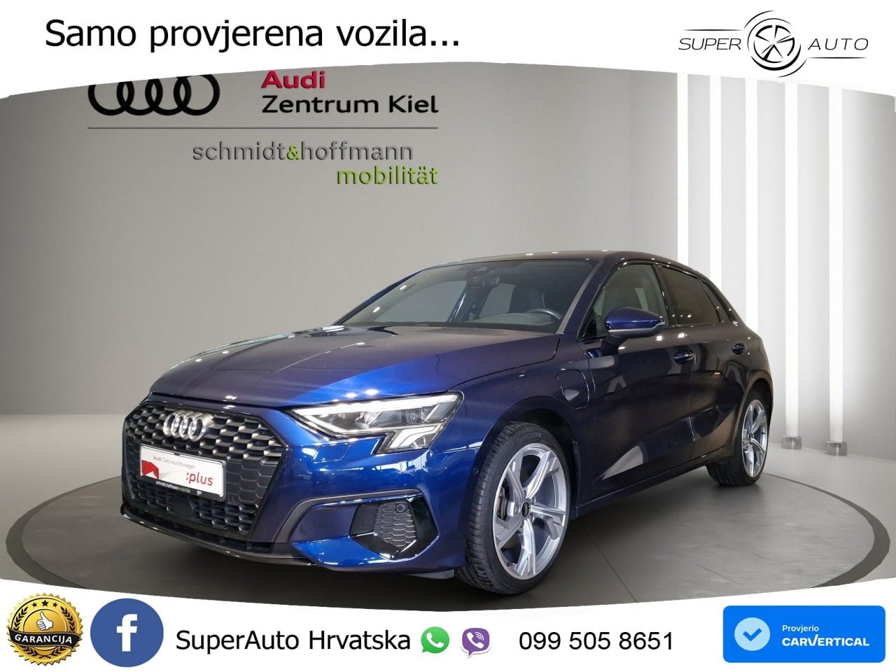 Audi A3 40 TFSIe (204 KS) S tronic S line