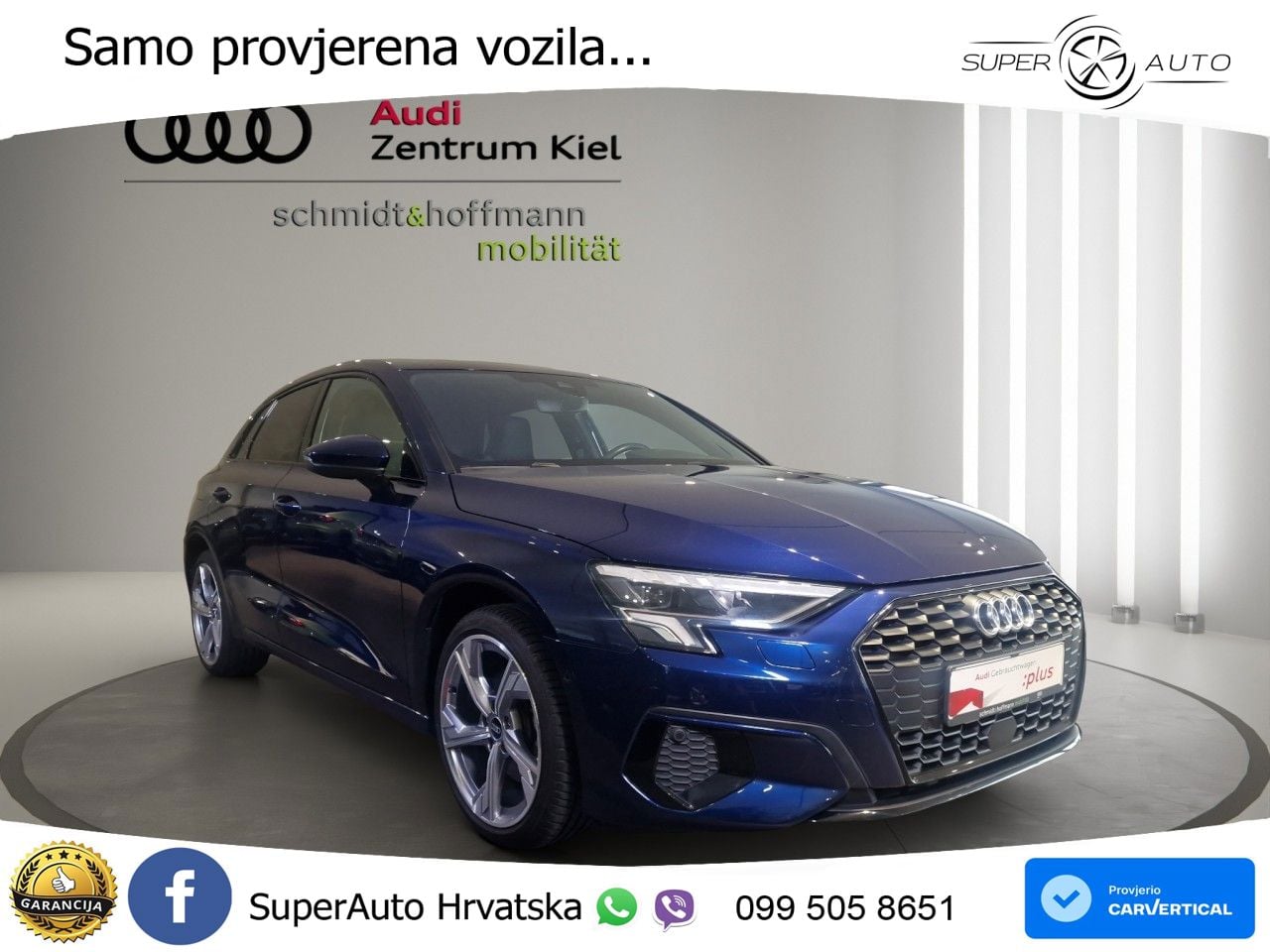 Audi A3 40 TFSIe (204 KS) S tronic S line