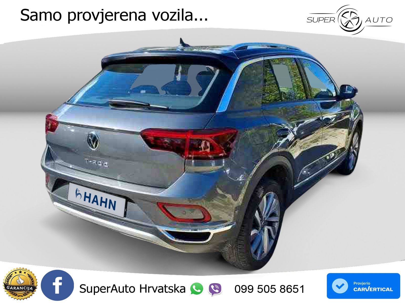 Volkswagen T-Roc 1.5 TSI (150 KS) DSG LED+GR SJED+ACC