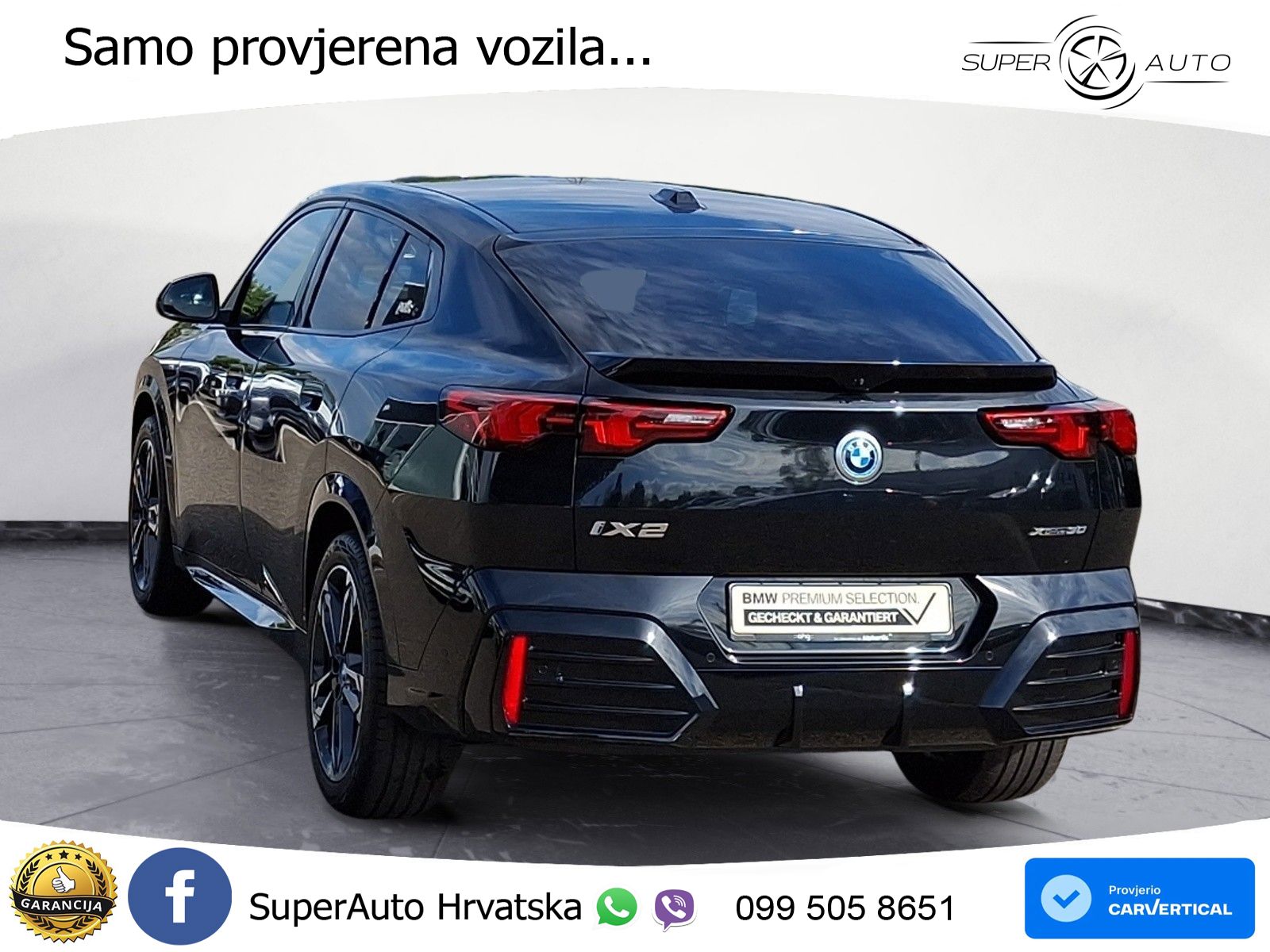 BMW iX2 66.5 kWh (313 KS) xDrive30