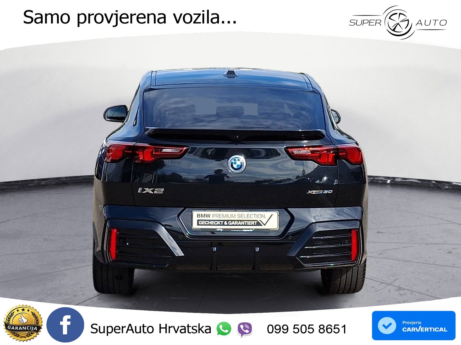 BMW iX2 66.5 kWh (313 KS) xDrive30
