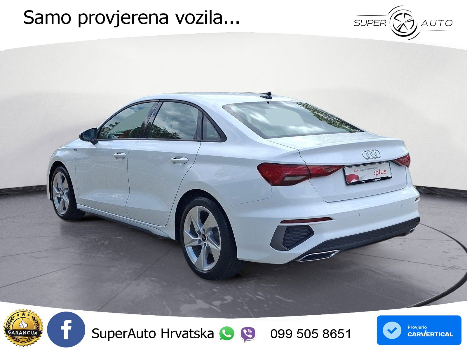 Audi A3 Limuzina 35 TFSI (150 KS) S tronic S line