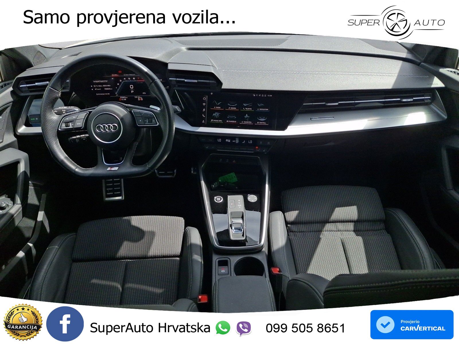 Audi A3 Limuzina 35 TFSI (150 KS) S tronic S line