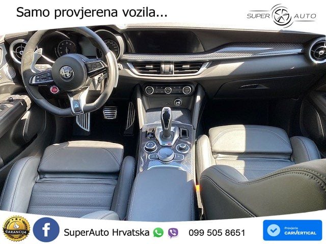Alfa Romeo Stelvio Quadrifoglio 2.9 V6 Bi-Turbo (520 KS) Q4 Automatic LED+GR SJED+ACC