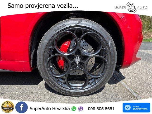 Alfa Romeo Stelvio Quadrifoglio 2.9 V6 Bi-Turbo (520 KS) Q4 Automatic LED+GR SJED+ACC