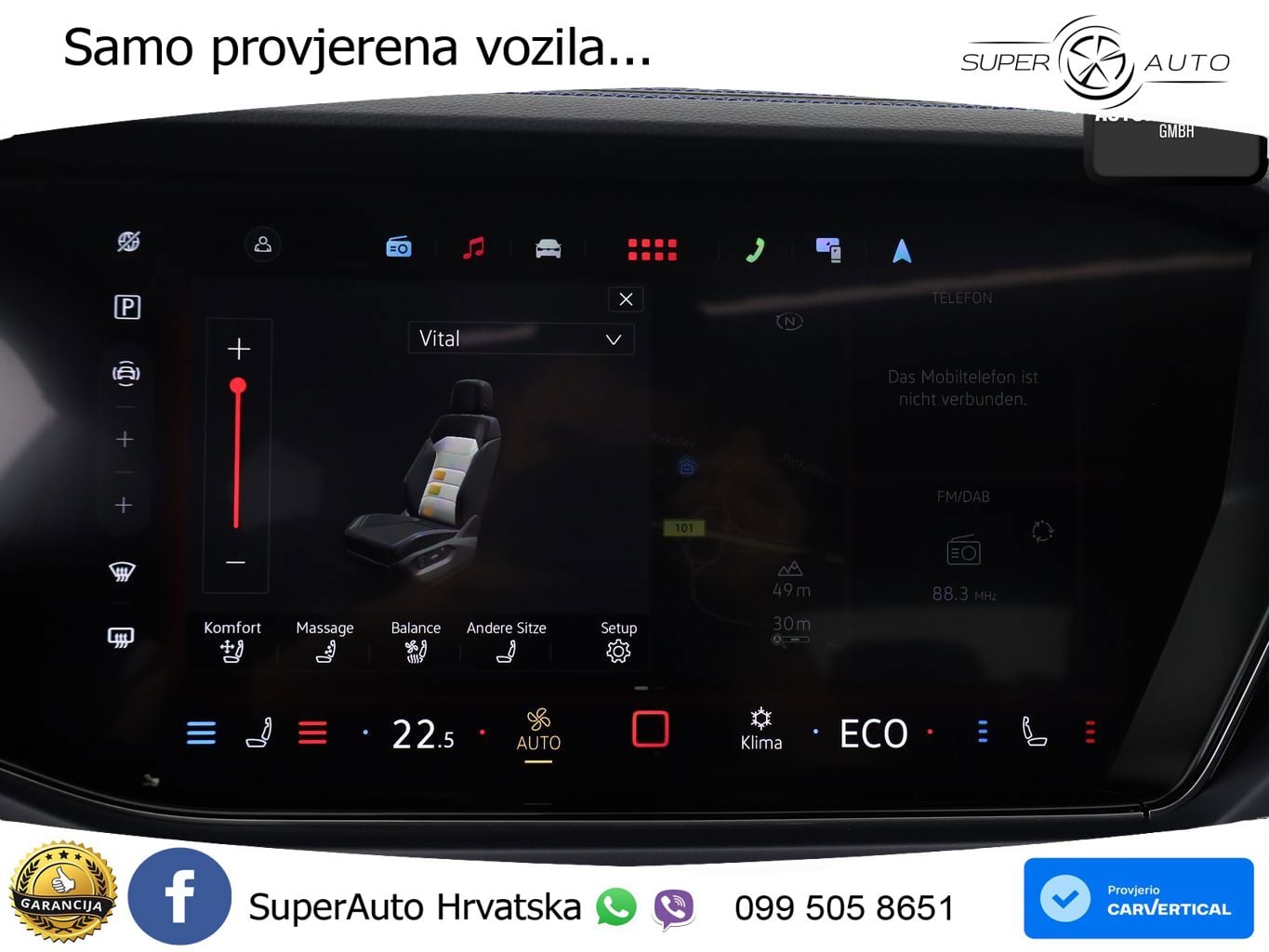 Volkswagen Touareg R 3.0 V6 TFSI (462 KS) 4MOTION Tiptronic ZRAČNI+ACC+GR SJED+KAM+PANO