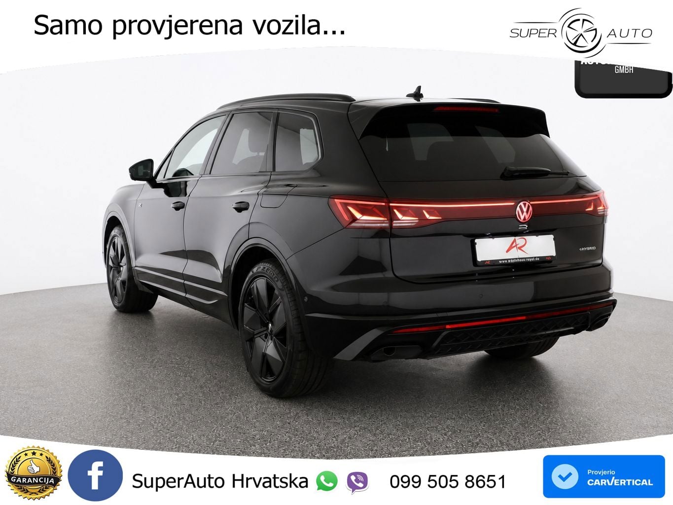 Volkswagen Touareg R 3.0 V6 TFSI (462 KS) 4MOTION Tiptronic ZRAČNI+ACC+GR SJED+KAM+PANO
