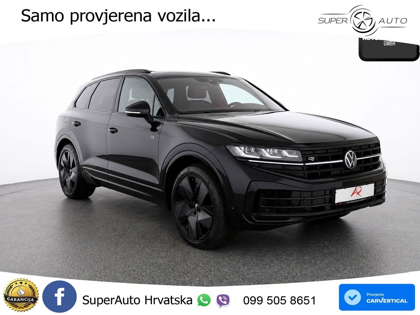 Volkswagen Touareg R 3.0 V6 TFSI (462 KS) 4MOTION Tiptronic ZRAČNI+ACC+GR SJED+KAM+PANO