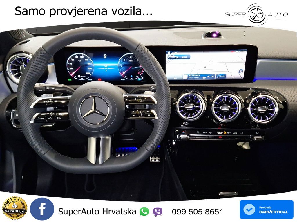 Mercedes-Benz A 220d 8G-DCT AMG LED+GR SJED+ACC
