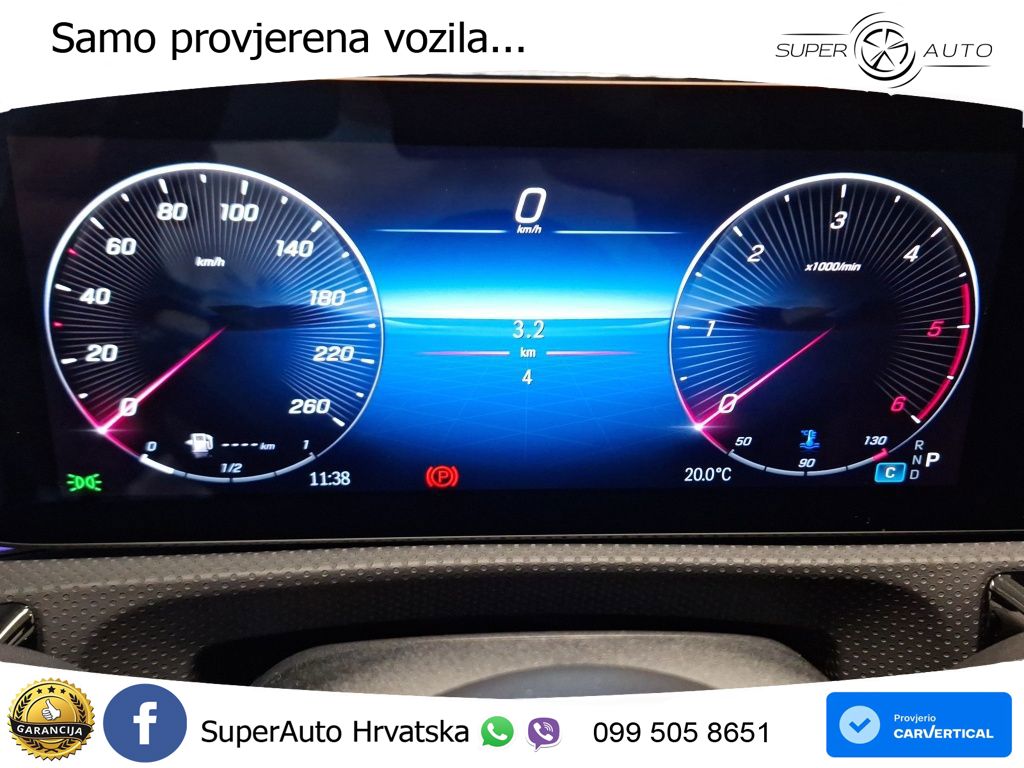 Mercedes-Benz A 220d 8G-DCT AMG LED+GR SJED+ACC