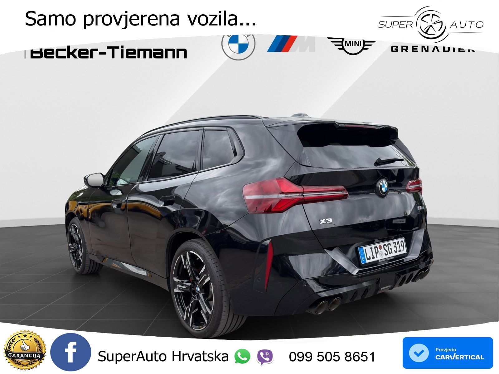 BMW X3 M50 xDrive Steptronic M Sport ACC+HEAD+4xGR SJED+360+PANO