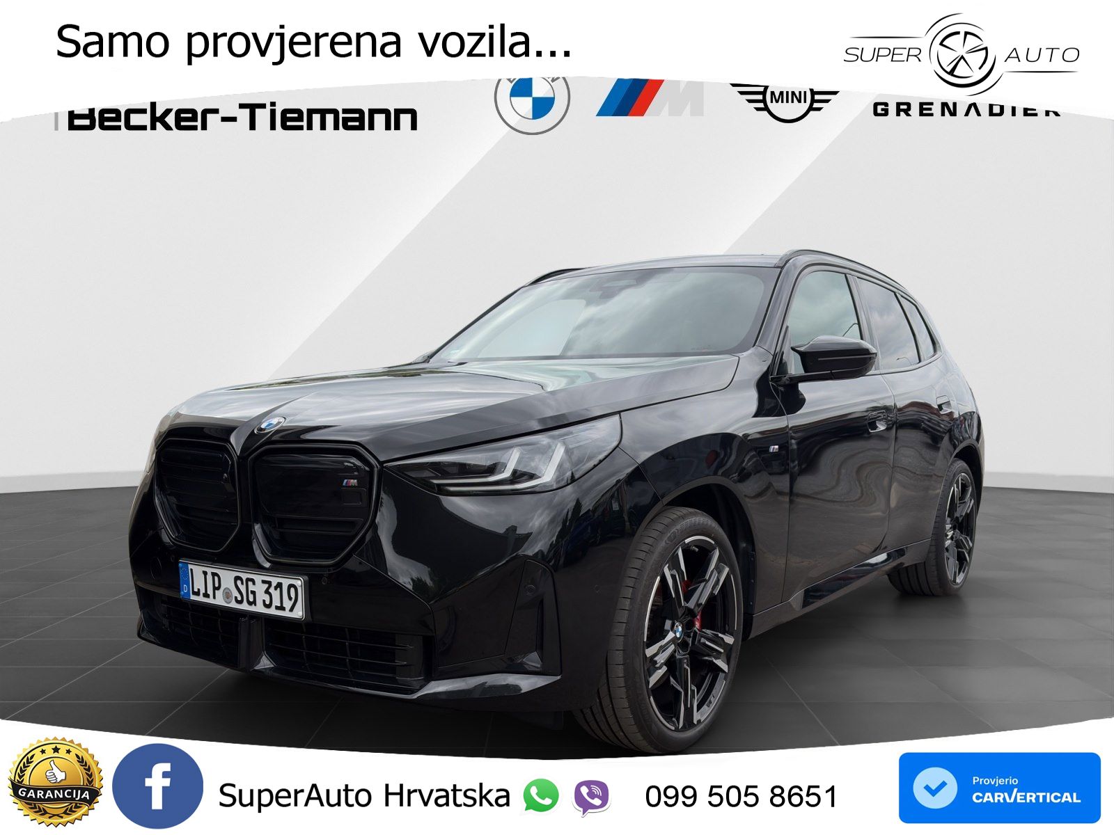 BMW X3 M50 xDrive Steptronic M Sport ACC+HEAD+4xGR SJED+360+PANO