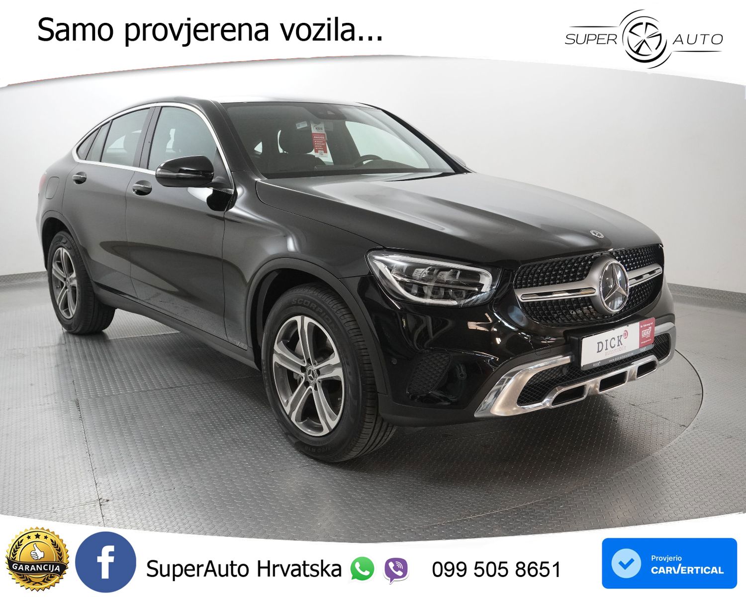 Mercedes GLC Coupe 300d (245 KS) 4MATIC G-TRONIC LED+GR SJED+ACC