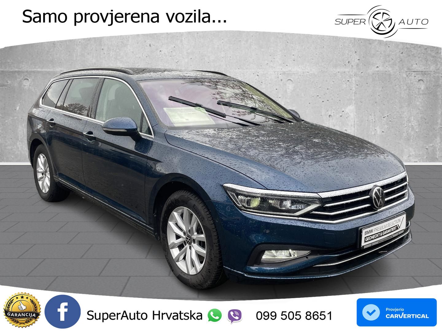 Volkswagen Passat Variant 2.0 TDI (150 KS) DSG MATRIX+GR SJED+KAM