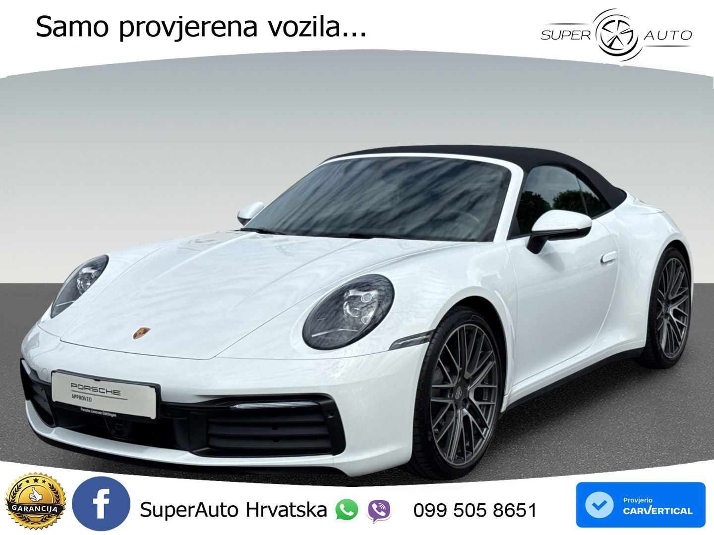 Porsche 911 Carrera Cabriolet 3.0 (385 KS) PDK LED+GR SJED+ACC