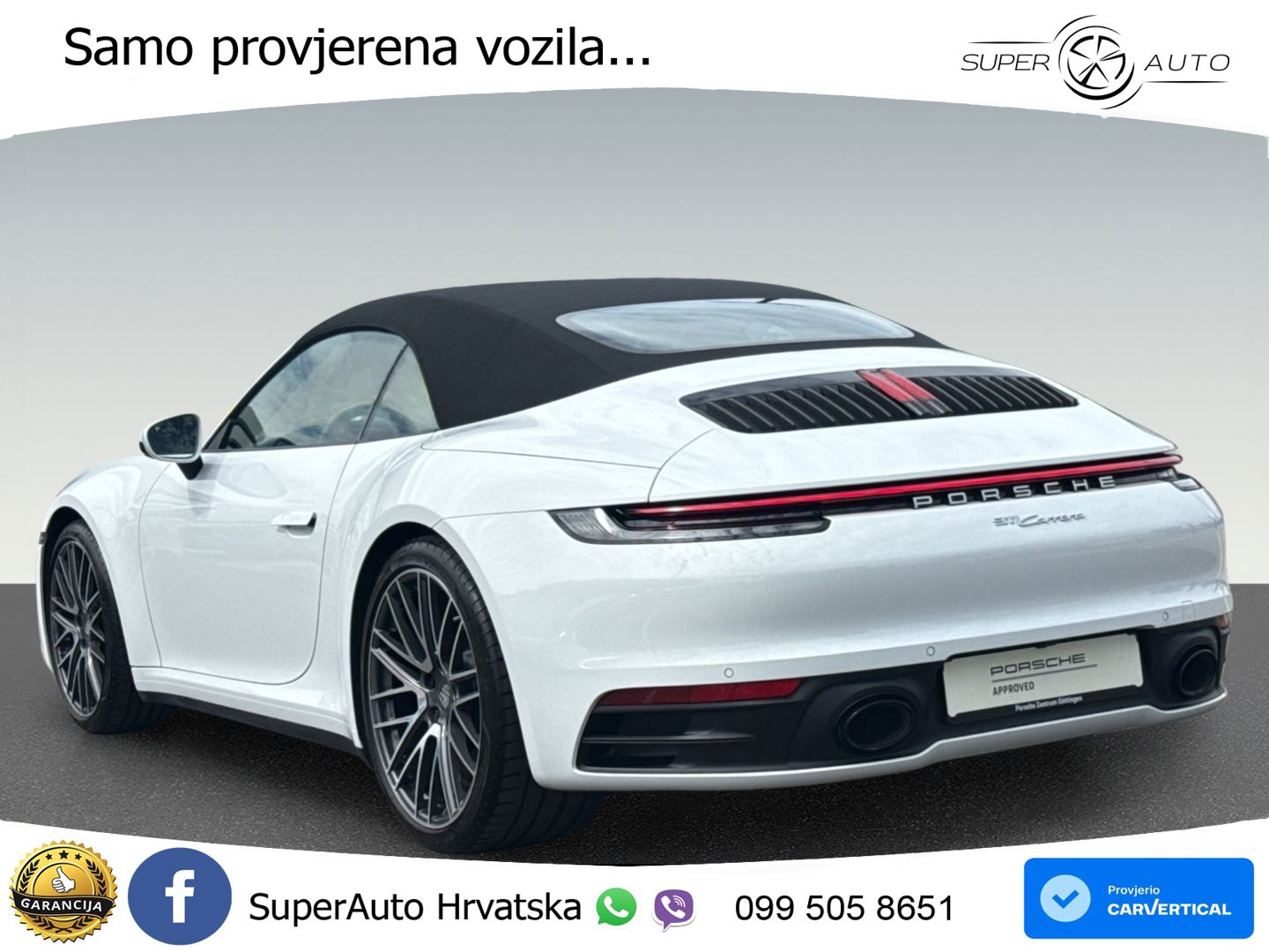 Porsche 911 Carrera Cabriolet 3.0 (385 KS) PDK LED+GR SJED+ACC